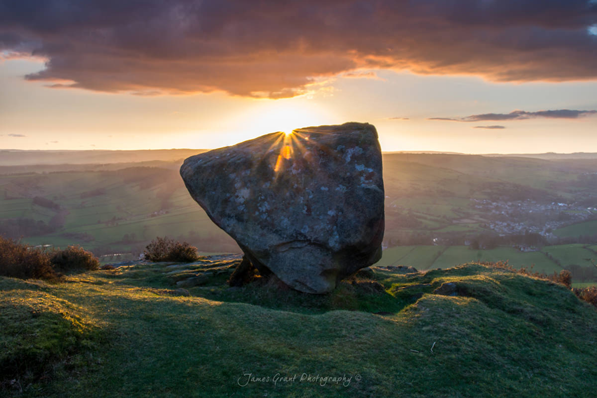 Baslow Edge - The Anvil - Peak District Photography Baslow Edge - The Anvil - Peak District Photography