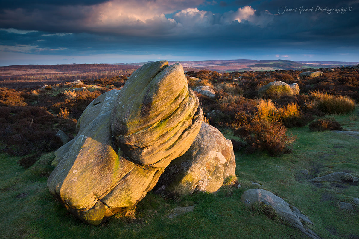 Turtle Stone - Baslow Edge - Peak District Photography Turtle Stone - Baslow Edge - Peak District Photography