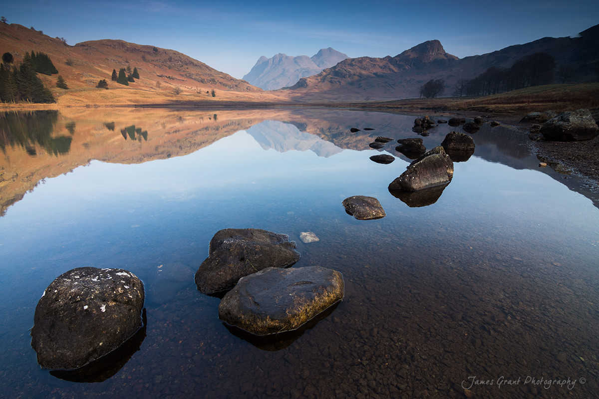 Blea Tarn Reflections - Lake District Blea Tarn Reflections - Lake District