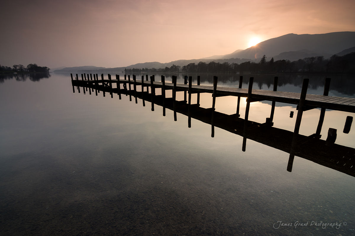 Coniston Jetty Looking To Old Man - Lake District Photography Coniston Jetty Looking To Old Man - Lake District Photography