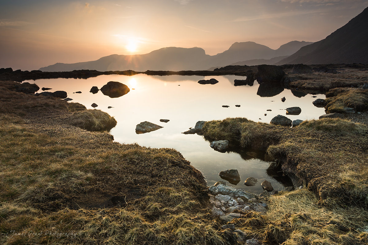 Three Tarns - Lake District Wild Camping Photography