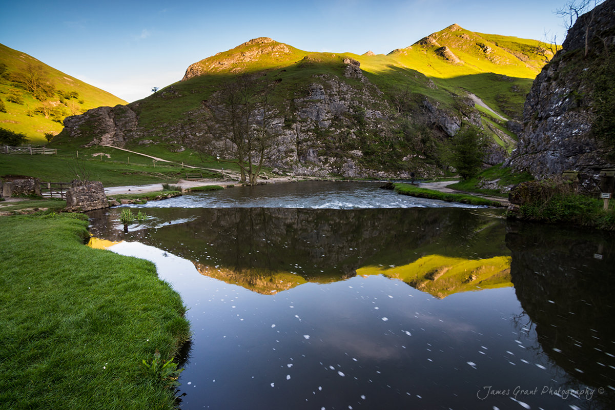 Thorpe Cloud Reflections - Dovedale - Peak District Photography Thorpe Cloud Reflections - Dovedale - Peak District Photography