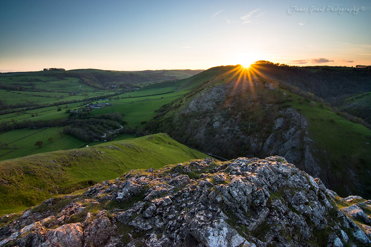 Thorpe Cloud Sunset - Dovedale - Peak District Photography Thorpe Cloud Sunset - Dovedale - Peak District Photography