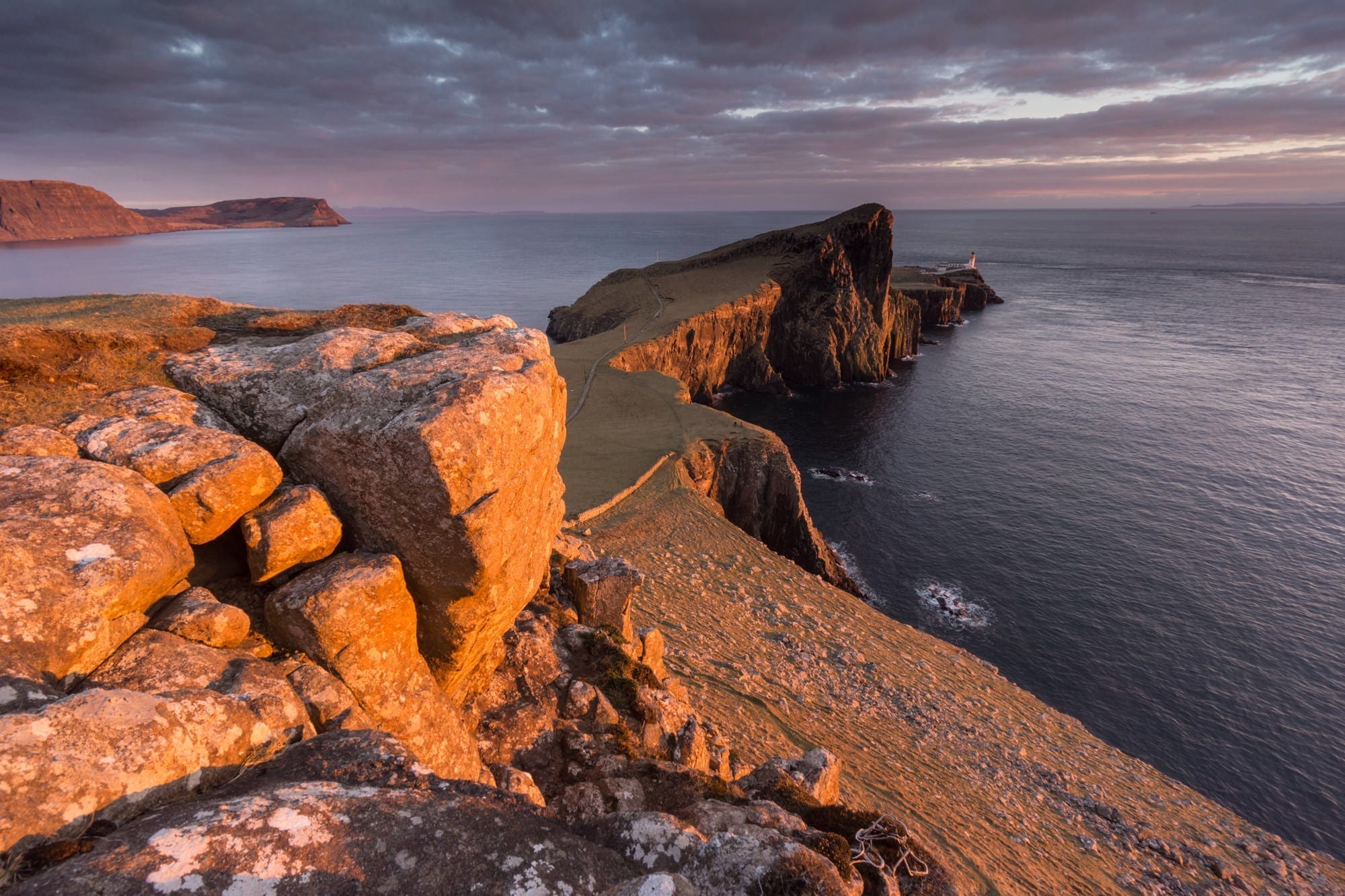 Neist Point Sunset - Isle of Skye - Scotland Photography