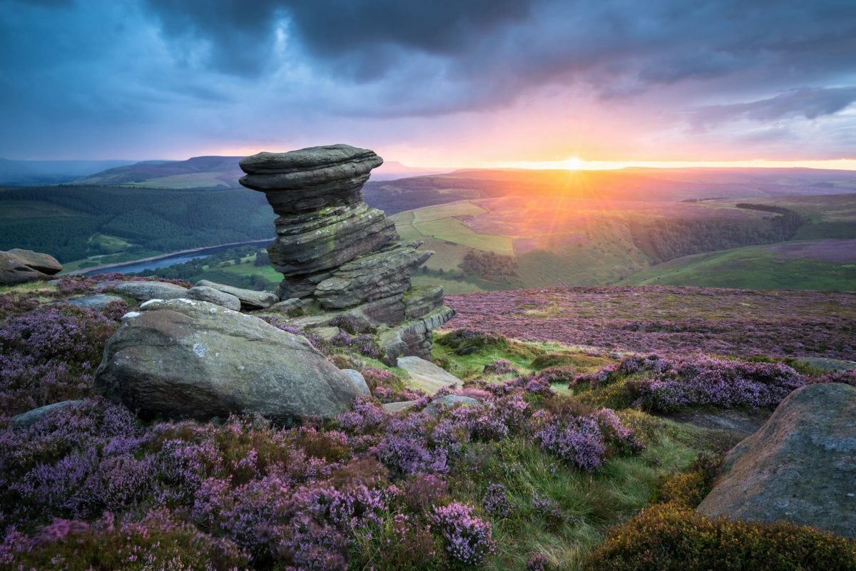 An Incredible Sunset on Derwent Edge on the Salt Cellar - James Grant ...